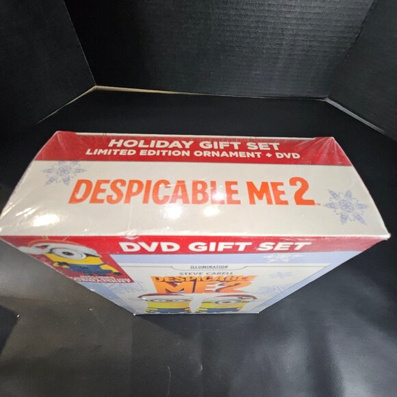 New Despicable Me 2 DVD Holiday Gift Set Limited Edition Ornament & DVD Sealed - Picture 8 of 8
